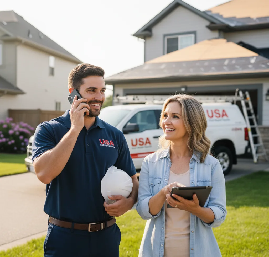 USA Roof Repair Experts customer support in Port Angeles